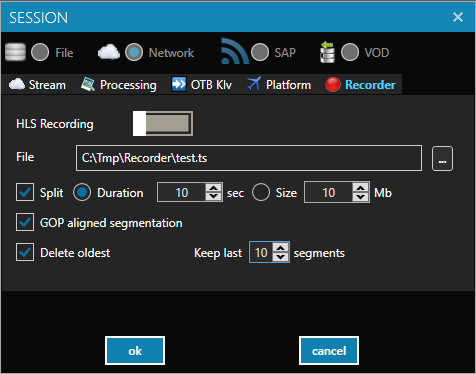 TS Stream Recorder