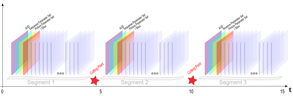H.264 GOP Aligned Segmentation.