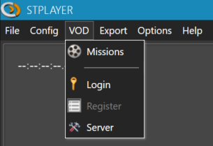 StServer control menu