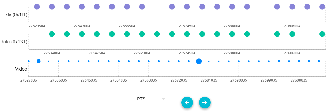 Video / Data Packets - Pts