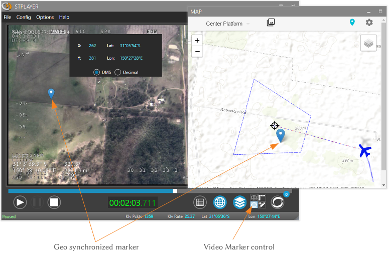 Video / Map Marker
