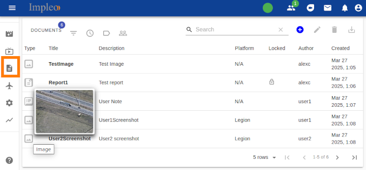 Open Document repository